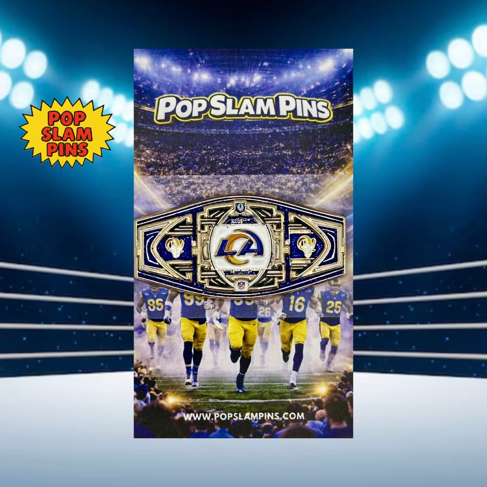 Image of Rams Title Belt - Pin 