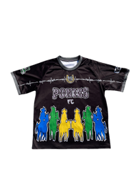 Image of black ponies jersey