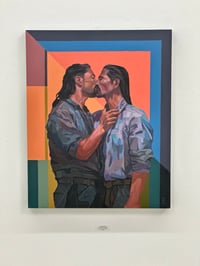 Image 5 of Love is Simple - 24x30" Acrylic on wood