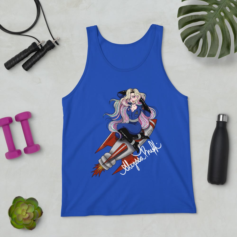 Image of Space Girl - Unisex Tank Top