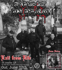 Image 2 of TAKE IT IN BLOOD: ‘EXIT FROM LIFE’ LP - Red Vinyl 