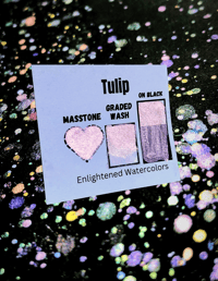 Image 8 of Tulip Half Pan Watercolor From the Spring Fever Palette 