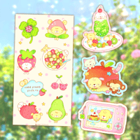 Image 1 of fruity stickers