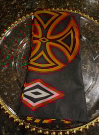Image 1 of Cameroon traditional Napkins  20 x 20