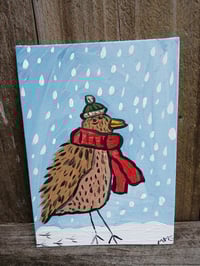 Image 3 of Bird In Snow 