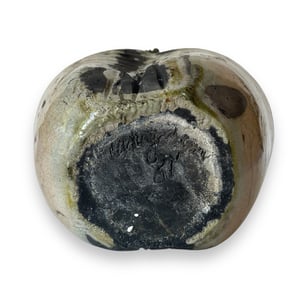 Image of PINCHED TOP RAKU VASE