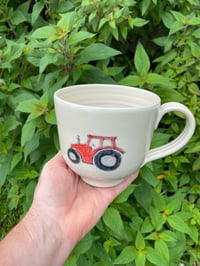 Image 4 of Red Tractor X Large Mug