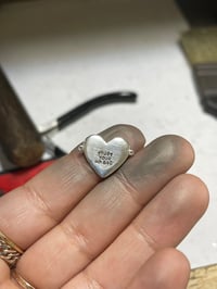 Image 2 of big heart necklace