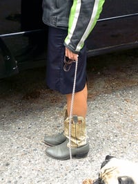 Image 4 of Prada Nylon Midi Skirt - Size 40