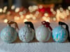 Marbled Ornaments - Peace