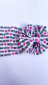 Image 2 of Big Sister Messy Bow 