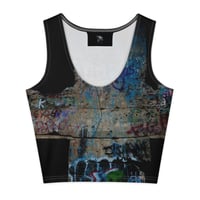 Image 2 of Cotton crop top Concrete City