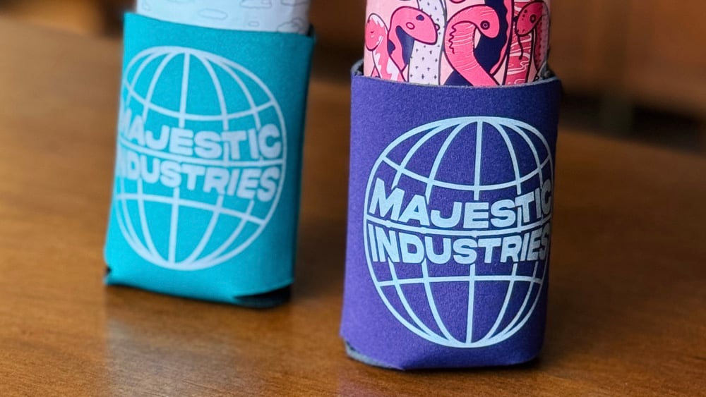 Image of Majestic Industries Coozie - Reflective