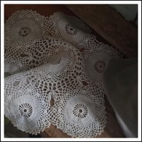 Image 2 of Crocheted doilie