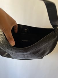 Image 5 of DKNY Leather Crescent Bag