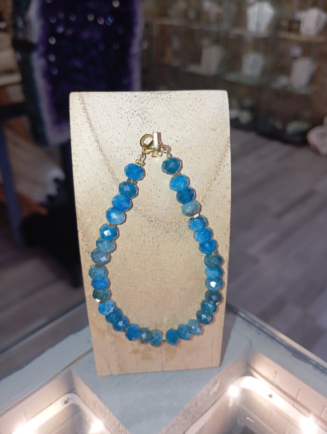Bracelet apatite 3