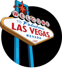 Las Vegas Sign - Sticker