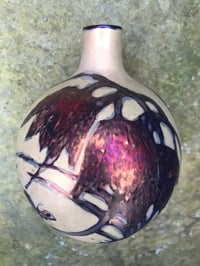 Image 1 of “Fritillary” reduction lustre vase