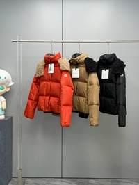 Image 1 of Monclèr Shearling Hoodie Jacket