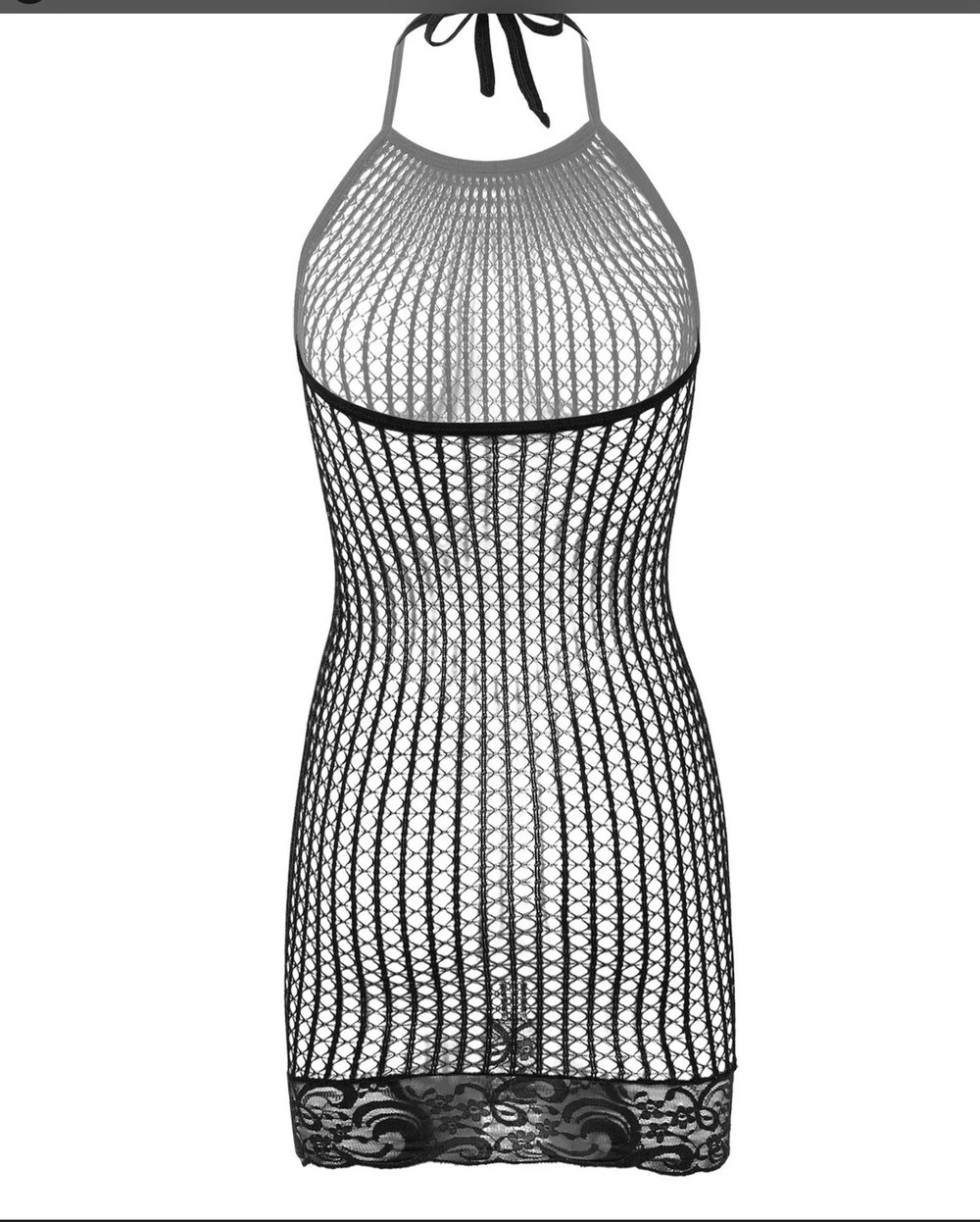 BODY FISHNET DRESS