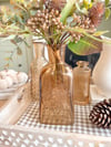 SALE! Amber Glass Vases ( 3 Options ) 
