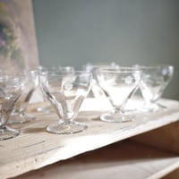 Image 1 of Lot Verres Anciens Ciselés