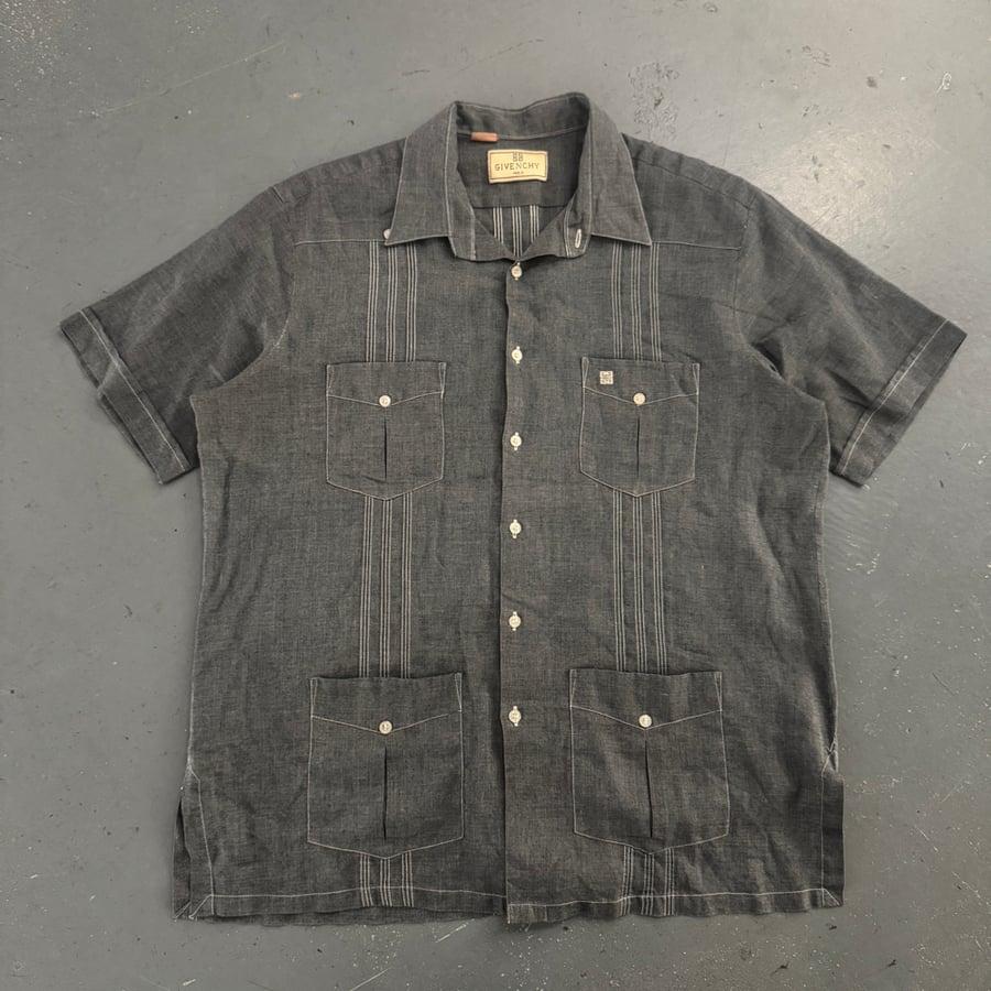 Image of 1980s Givency short sleeve shirt, size large