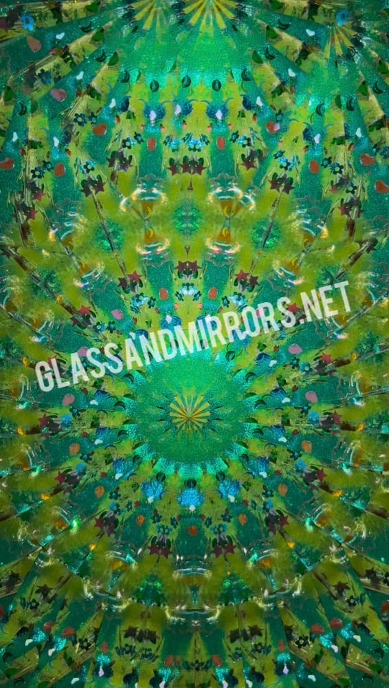 Image of Lemon Lime Jumbo Wand Aura Kaleidoscope