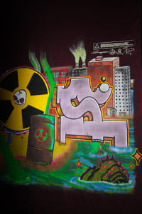 Image 4 of S.O.S “APOCALYSPE” TEE (BURGUNDY)