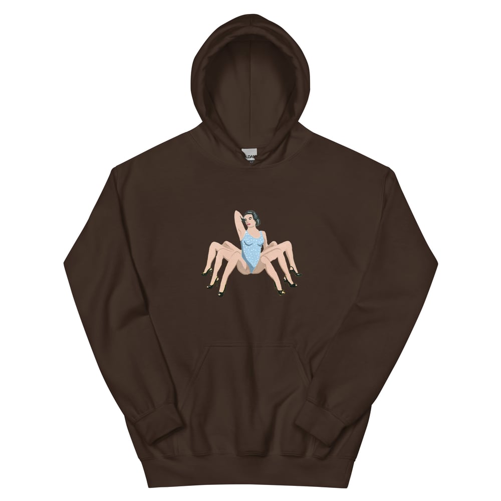 Image of EIGHT LEGGED WOMAN HOODIE