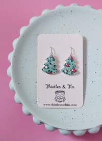 Image 2 of Noelle Dangles Poinsettia - SKU 577