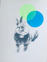 Cinnamon (Neon) A3 Screen Print