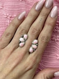 Image 1 of Pink Conch Earrings 