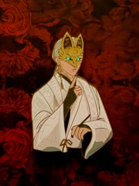 Image 2 of Fox Mask pin 