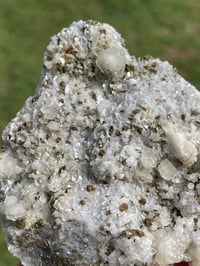 Image 7 of Calcite With Chalcopyrite Flakes Specimen #1911