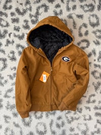 Image 1 of University of Georgia Hooded Utility Jacket