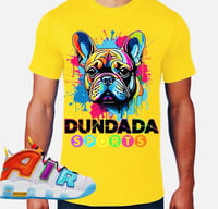 Image 3 of Frenchie Splash Art T-Shirt In Multiple Colors 