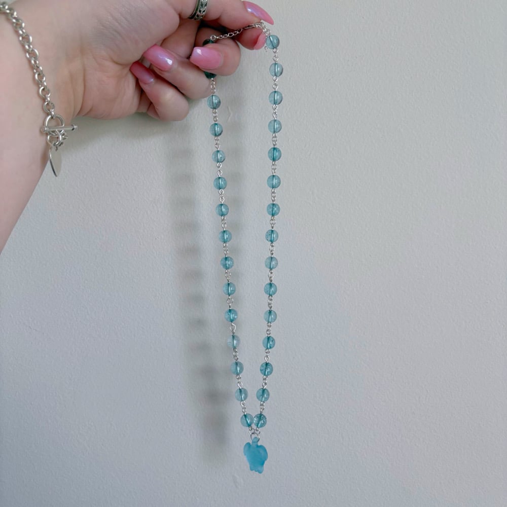 Image of sea glass necklace