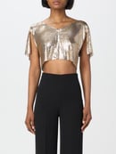 Image of Gold Mesh Crop Top