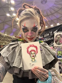 Image 2 of Original Clown Speed Painting 