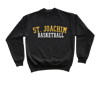 #041 St Joachim Basketball 3 - Black Crewneck