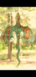 Copper Dragon - Wind Spinner 
