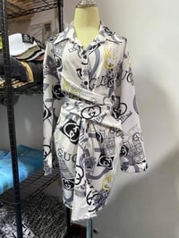 Image 1 of Oversized Designer Blouse 