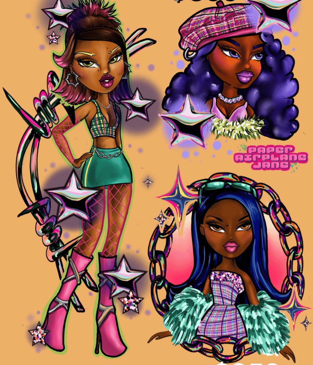 Image of Bratz tattoo Flash 