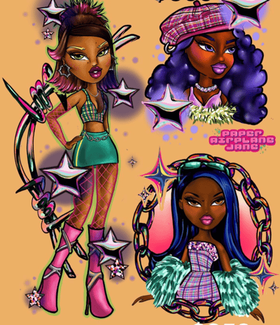 Image of Bratz tattoo Flash 