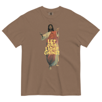 Image 3 of Let Yah Light Shine! Heavyweight Tee