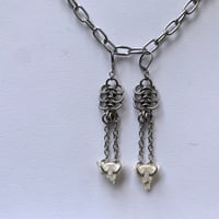 Image 1 of Vertebrae Earrings #1