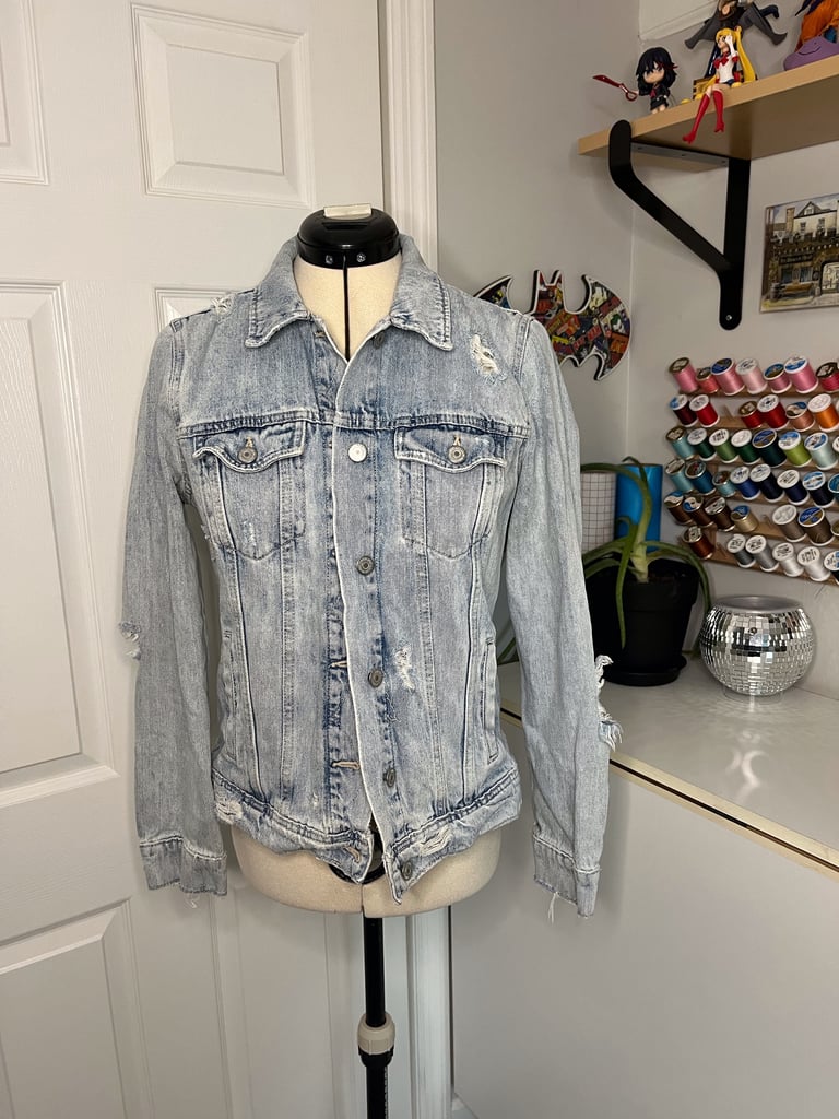 Minecraft Denim Jacket Image 2
