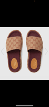 Beige Gucci Platform 
