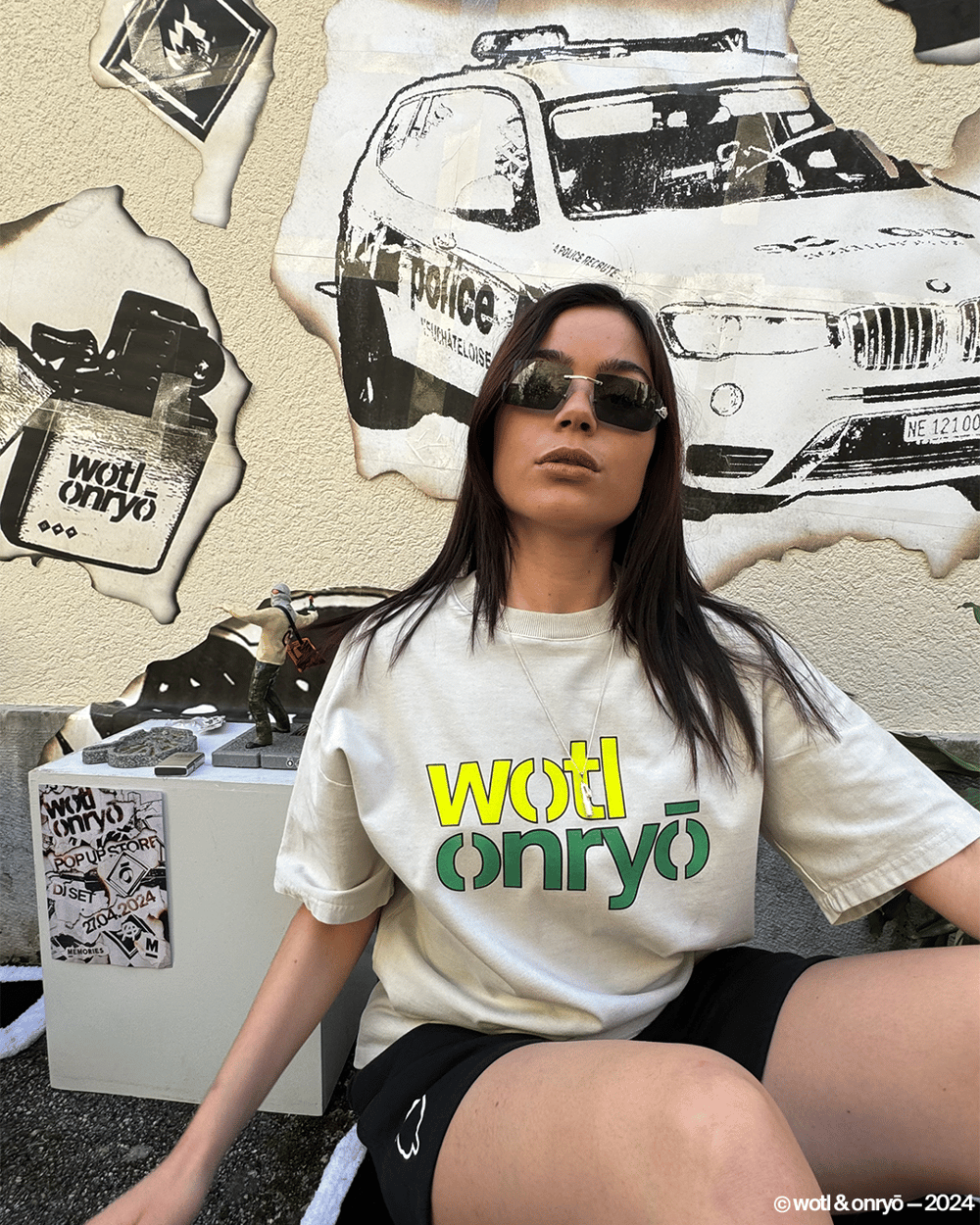 onryō x wotl - Creme T-Shirt